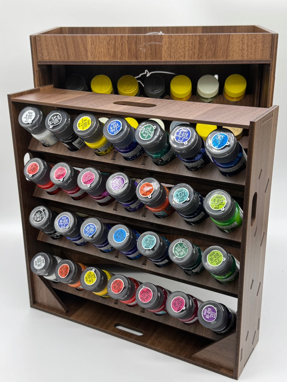 二段塗料收納箱