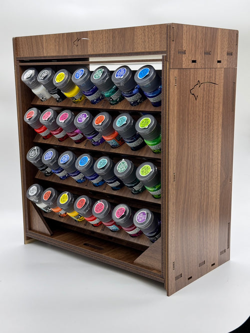 二段塗料收納箱